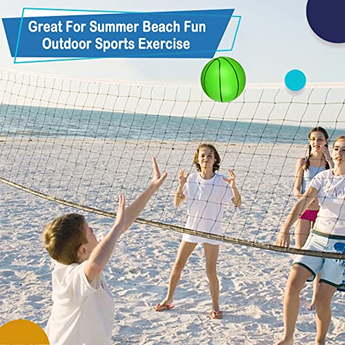 5 Inch Pvc Mini Basketball For Indoor Basketball Mini Hoops, Soft 5" Rubber Small Repacement Basketball For Over Door Basketball Hoop Sets, Little Basketballs For Kids Rainbow (6 Pcs With Air Pump) #TOP3