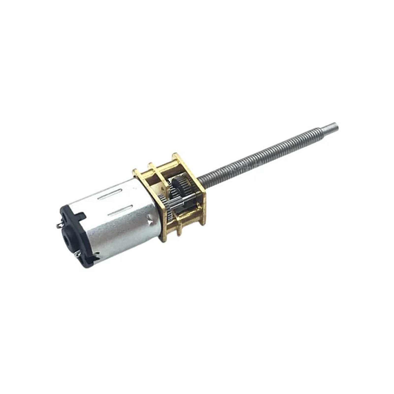 Moteur N20 avec arbre fileté M3 x 34mm mini motoréducteur 3V 200rpm