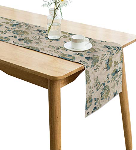 Image of Jute Table Runner Heat Resistant Dining Table Runner for 4 Seater 12 Inches x 60 Inches AATR0032