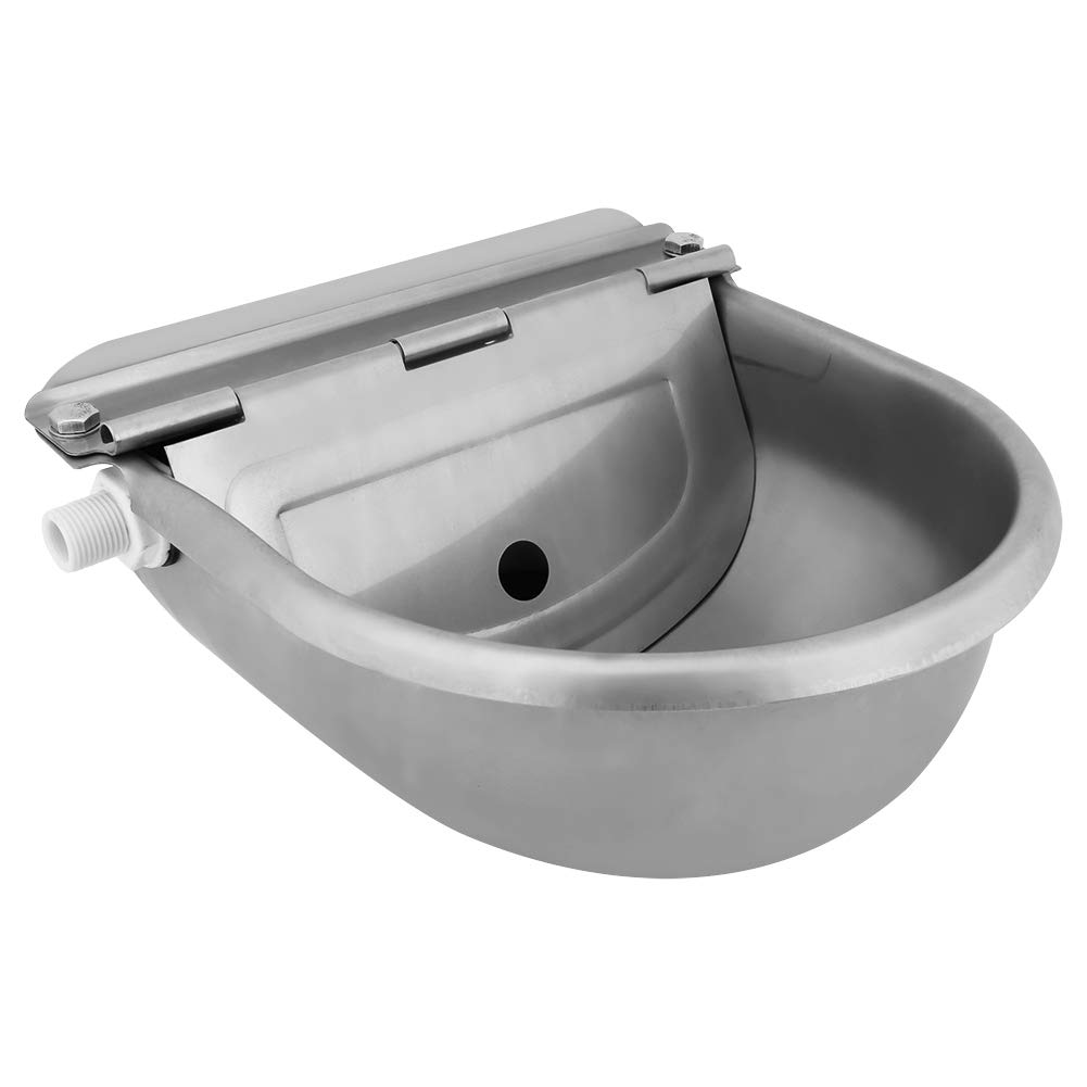 Buy LSSJJ Stainless Steel Water Trough Automatic Drinking for Horses