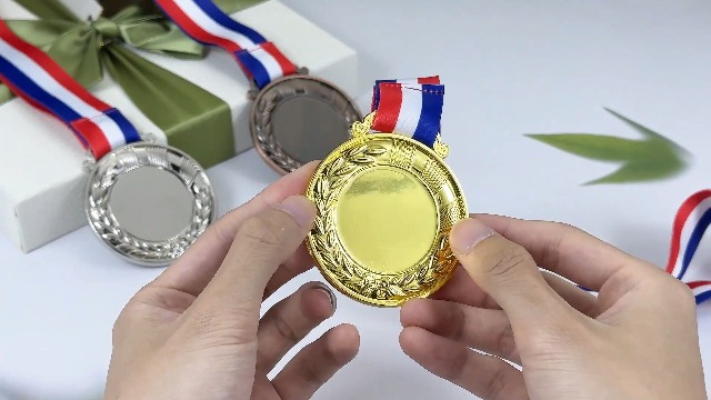Custom Award Medals With Your Logo & Text - Personalized 3 Inch Medals For Events & Races