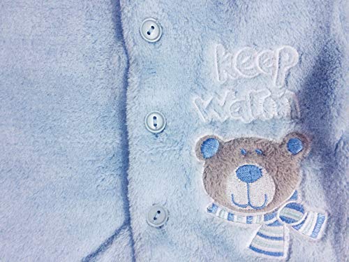 Image of Bold N Elegant Standard Length Winter Wear Infant Warm Fur Jacket With Hood Baby Boy's Girl Jersey Soft Thick Full Sleeve Hood Jacket For 0-2 Year Kids