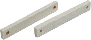 ZMdooreasy Pastillas de freno para bicicleta de ejercicio, piezas de repuesto de lana o cuero vacuno para equipos de ciclismo en interiores, fuerte resistencia, fácil de instalar (2 almohadillas de