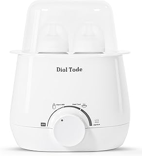 Bottle Warmer, Fast Baby Bottle Warmer for Breastmilk or Formula, 8-in-1 Milk Warmer for Baby, Smart Temperature Control, Sterili-zing, Heat Food, Double Bottle Warmer for All Bottles