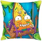 Grossery-Gang Soft Sofa Hold Pillow Pillow Core Cushion Throw Pillows Pillowcase Case Taies d'oreillers 16x16Inch(40cmx40cm)