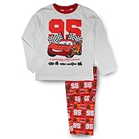 Disney Cars Lightning McQueen Pyjamas Kids Boys Girls Cotton (UK, Age, 6 Years, Regular, Red)