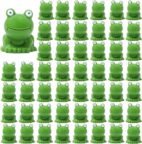 Mikro-Frosch-Figuren, grüne Frosch-Figuren, Mini-Frosch-Gartendekoration, Mini-Frosch-Figuren aus Kunstharz, Miniatur-Moos-Landschafts-Frosch-Modell for Garten- und Heimdekoration ( Color : 100PCS ) Mikro-Frosch-Figuren, grüne Frosch-Figuren, Mini-Frosch-Gartendekoration, Mini-Frosch-Figuren aus Kunstharz, Miniatur-Moos-Landschafts-Frosch-Modell for Garten- und Heimdekoration ( Color : 100PCS )