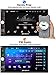 PUMPKIN Android 10 Double Din Car Stereo with 4GB RAM+64GB, GPS and WiFi, Android Auto, Support Fastboot, Backup Camera, USB SD, 7 Inch Touch Screen