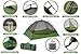 Clostnature Polaris Lightweight Backpacking Tent - 2 Person Ultralight Waterproof Camping Tent, 3 Season Large Size Easy Setup Tent for Family, Outdoor, Hiking and Mountaineering