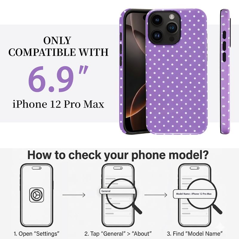Coque iPhone 12 Pro Max aimantée idée cadeau élégant pour fille - 4