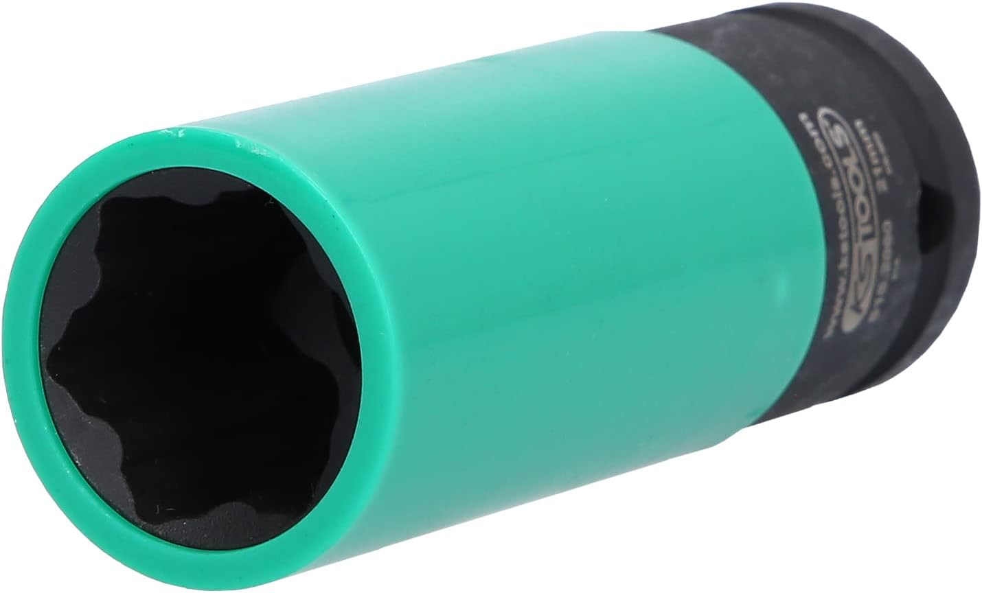 KS TOOLS 1/2" Special Aluminium Wheel Impact Socket for Special Profile for Hyundai/Kia, Long, MS21