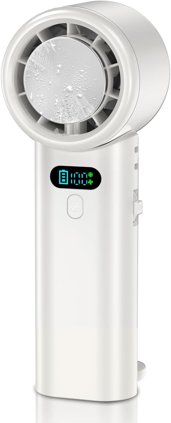 携帯扇風機 冷却プレート 強力 大容量 