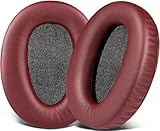 SOULWIT Mousse Coussin Coussinets pour Sony WH CH700N (WHCH700N) & MDR ZX780 (ZX780DC)/MDR ZX770 (ZX770BN ZX770BT), pour MDR 10R (10RNC 10RBT) Over Ear Casque