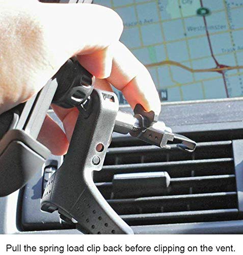 Life-Tech Car Air Vent Cell Phone Holder Mount For Samsung Galaxy Note 5 / Note 4 / Note Edge / S6 / S6 Edge/Galaxy Grand Prime/Galaxy J1 / Galaxy J3 #TOP6