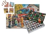 puzzleYOU: Puzzle-Adventskalender | „Die Feuerwehrübung beginnt“ – aus der Puzzle-Kollektion Kinderpuzzle