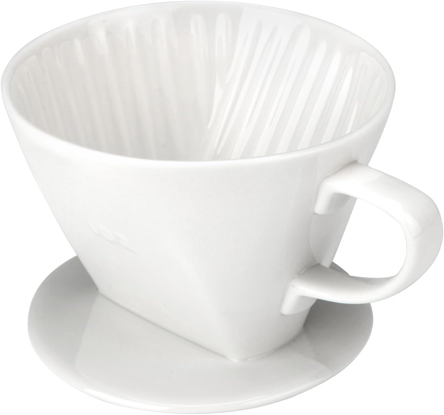 Pour Over Coffee Dripper, Ceramic Pour Over Coffee Maker with 3 Holes Flat Bottom, Easy Manual Slow Brewing, Porcelain Slow Filter Cone for Home, Office, Gift, Size 2,White Pour Over Coffee Dripper, Ceramic Pour Over Coffee Maker with 3 Holes Flat Bottom, Easy Manual Slow Brewing, Porcelain Slow Filter Cone for Home, Office, Gift, Size 2,White