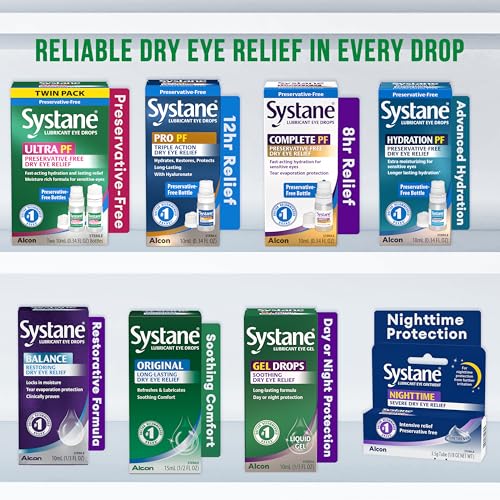 Systane Ultra Preservative Free Lubricant Eye Drops for Dry Eye, 0.34 Fl Oz - image 2