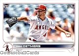 2022 Topps #201 Reid Detmers Los Angeles Angels Rookie Baseball Card - GOTBASEBALLCARDS