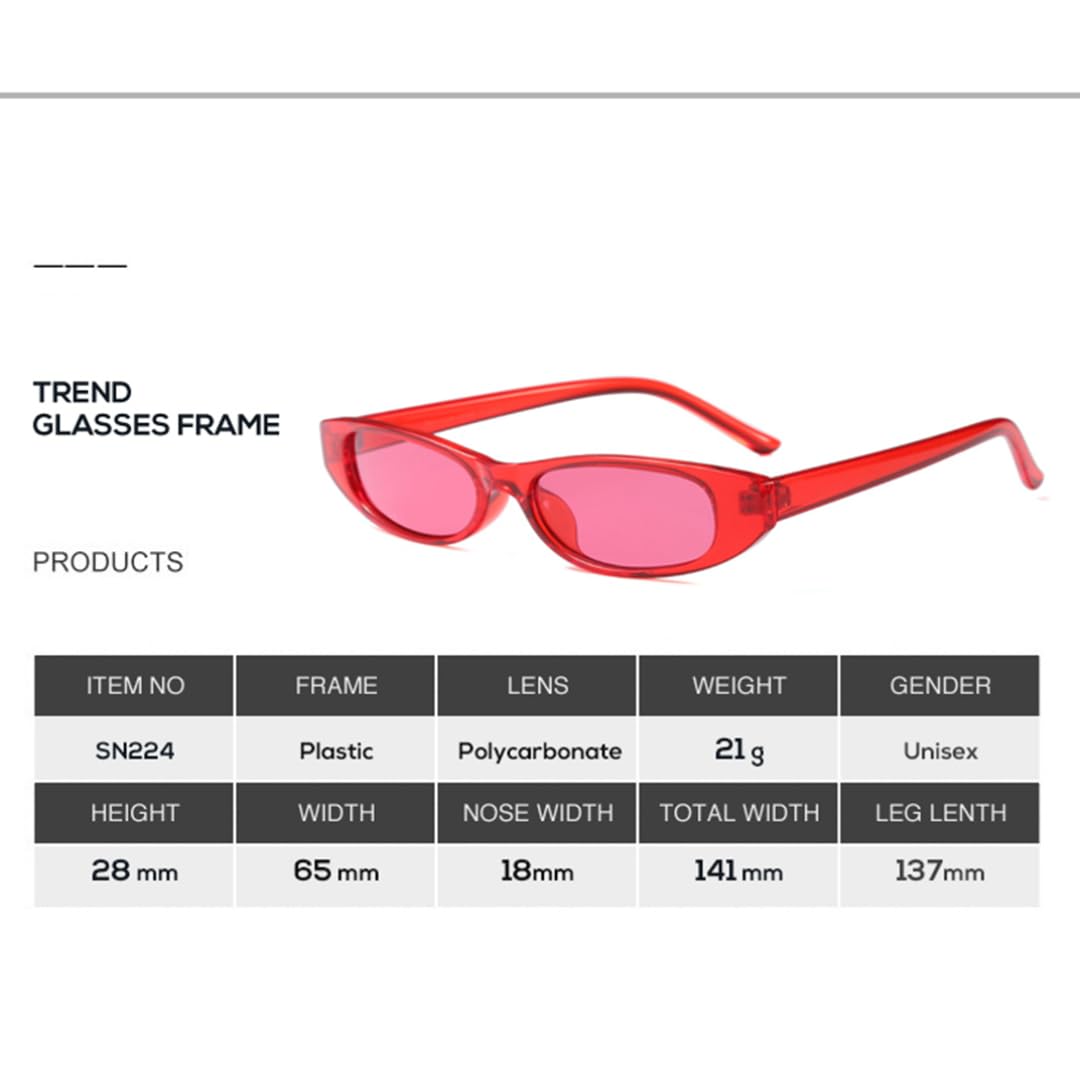 Occhiali da sole Cat Eye da donna e da uomo, occhiali da sole retrò
