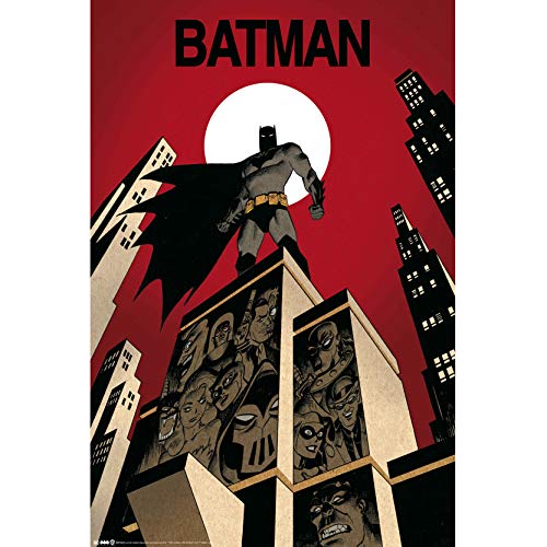 ABYstyle - DC COMICS - Poster Batman roulé filmé (91.5x61cm)