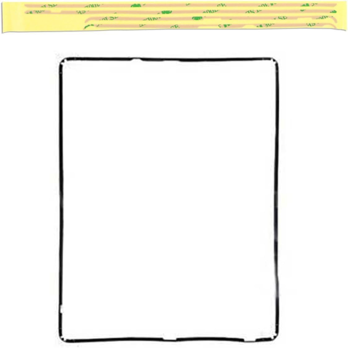 Zeetron© Black Glass Screen and Touch Digitizer + Adhesive For iPad 2