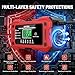 YDBAO Battery Charger 15A 12V Fully Automatic Smart Trickle Car Battery Charger Maintainer with LCD Display & Temperature Compensation for Car Truck Motorcycle Lawn Mower Boat