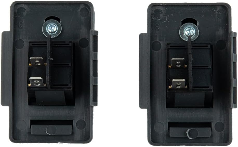 2-Pack Foot Pedal Reset Control Switch for 6V 12V Electric Ride On Car For Bike Scooter Quad, Toy Vehicle Accelerator Replacement Part with 2-Pin Socket