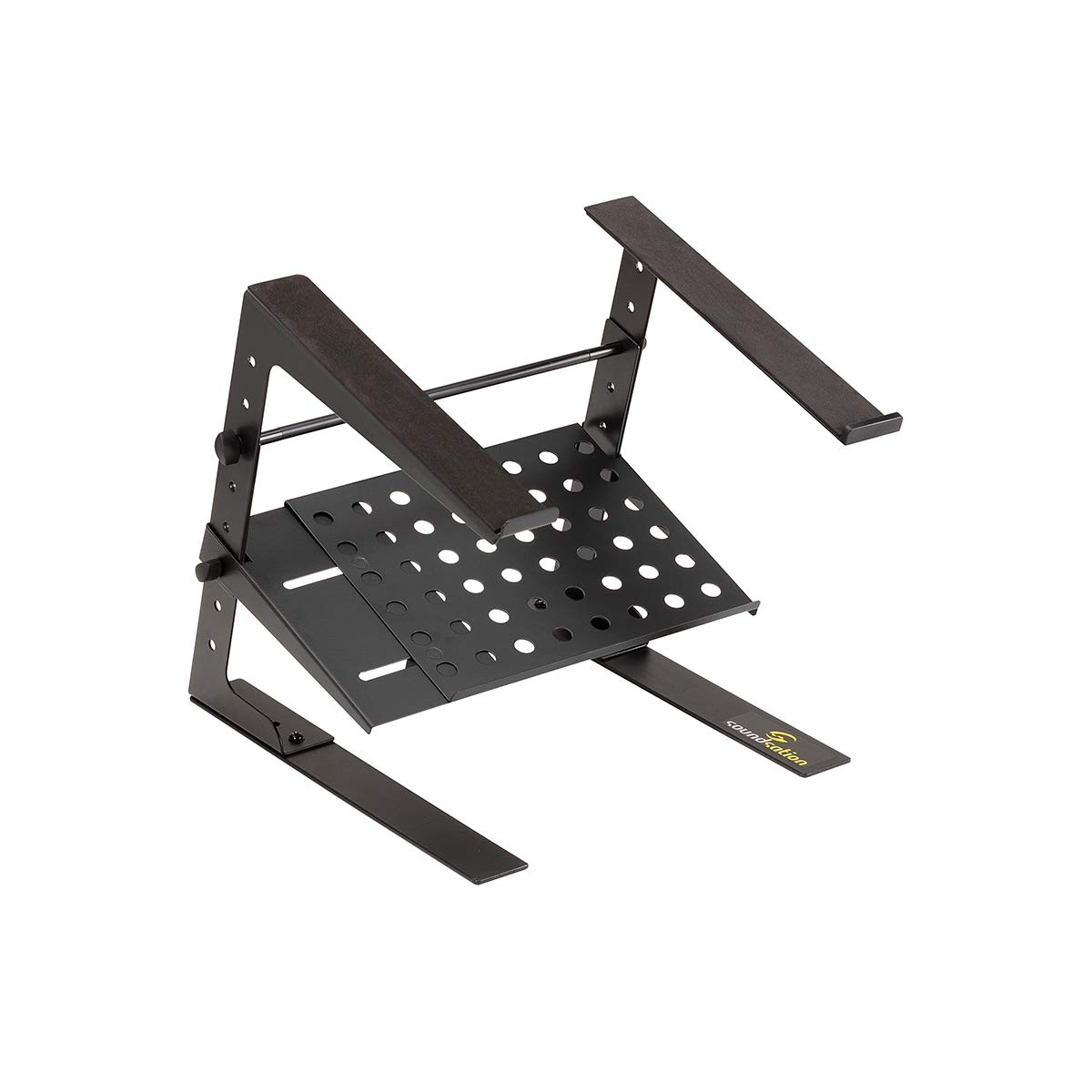 Soundsation SLAP-120 stojak na laptopa do kontrolera DJ, w tym półka