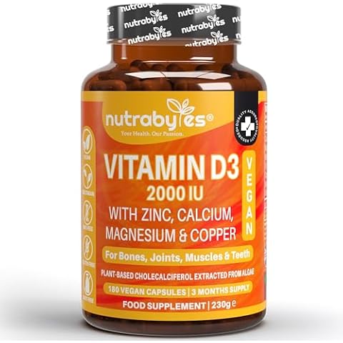 Nutrabytes Vegan Vitamin D3 with Minerals Cover