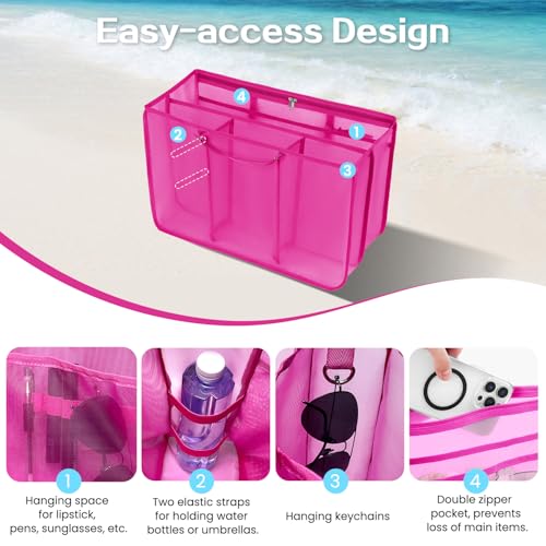 Image of XYFuuee Beach Bag Organizer Insert Divider for X Large Bogg Bag Accessories