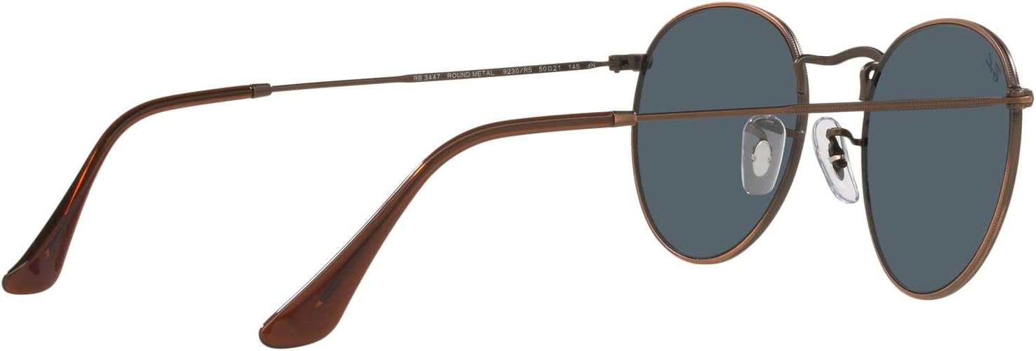 Ray-Ban Unisex Rb3447 Round Metal Round Sunglasses - Image 9
