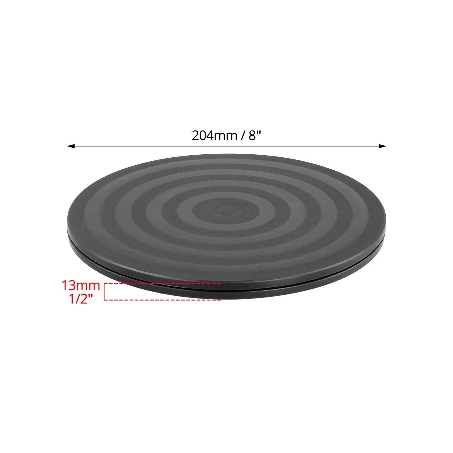Image secondaire de Lot de 2 Plateaux Tournants Robustes 20 cm - QWORK