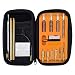 Raiseek Handgun Cleaning kit .22.357.38 9mm.45 .40 Caliber Pistol Cleaning Kit Bronze Bore Brush and Brass Jag in Zippered Organizer Compact Case
