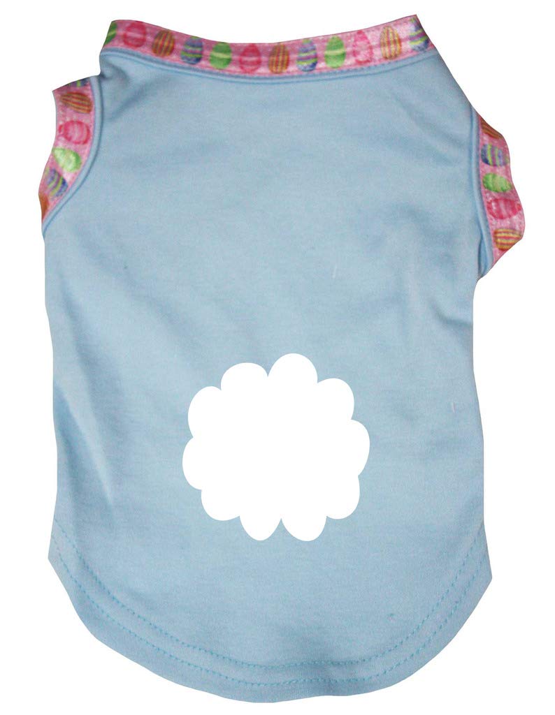 Chemise en coton pour chien anti frottement Bunny Tail bleu XXL