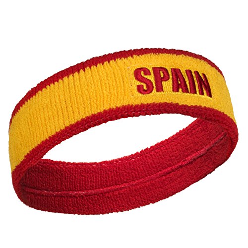 Image of Suddora Country Headband & Wristbands Set (Includes 2 Wrist & 1 Head Sweatband), Highly Moisture Wicking
