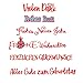 Produktbild 6 Stück Stanzschablonen Schriften Set Metall Prägeschablone Stanzformen Schablonen für Weihnachten Neues Jahr Fest Geburtstag Dank Herzlichen Glückwunsch Handwerk DIY Dekoration usw.