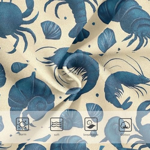 Joisal Cartoon Playful Blue Crabs Girls Underwear Toddlers 2t Cotton Cute Panties Girl Bright Kids Undies Briefs3