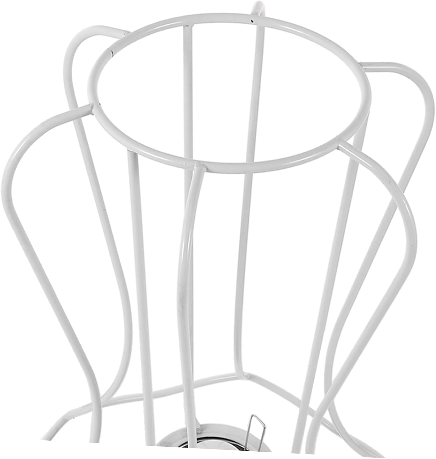 Lampshade Frame for Table Lamp Sturdy Construction Unique Design for Home Decor Versatile Use As Table Pendant Light