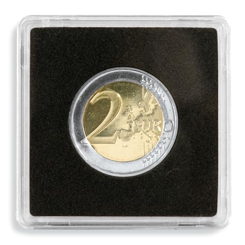 Paquete de 10 porta monedas para monedas de 25mm miniatura 1