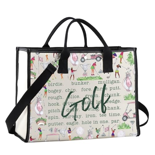 Bolsa de lona de golf JTOUK: organice sus accesorios de golf sin cargar peso extra
