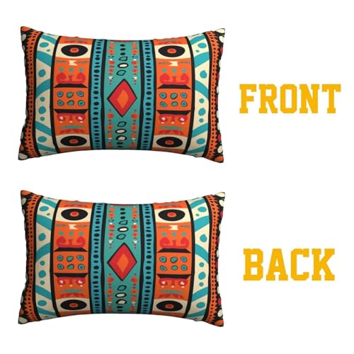 Housse de coussin douce 50x80 cm protège-oreiller de canapé