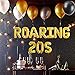 JeVenis Roaring 20s Balloons Gatsby Birthday Decor 20th Birthday Party Balloons 20 Anniversary Decorations Roaring 20s Flapper Party Roaring Twenties Birthday Balloon