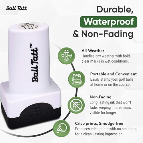 Ball Tatt Finger Golf Ball Stamp