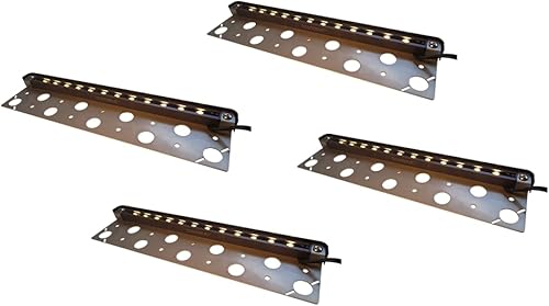 Miniatura 8 de COLOER Iluminación LED de 13 pulgadas, luces de pared de contención, luz de pavimentadora de bajo voltaje de 12 V CACC, luces de paso al aire libre