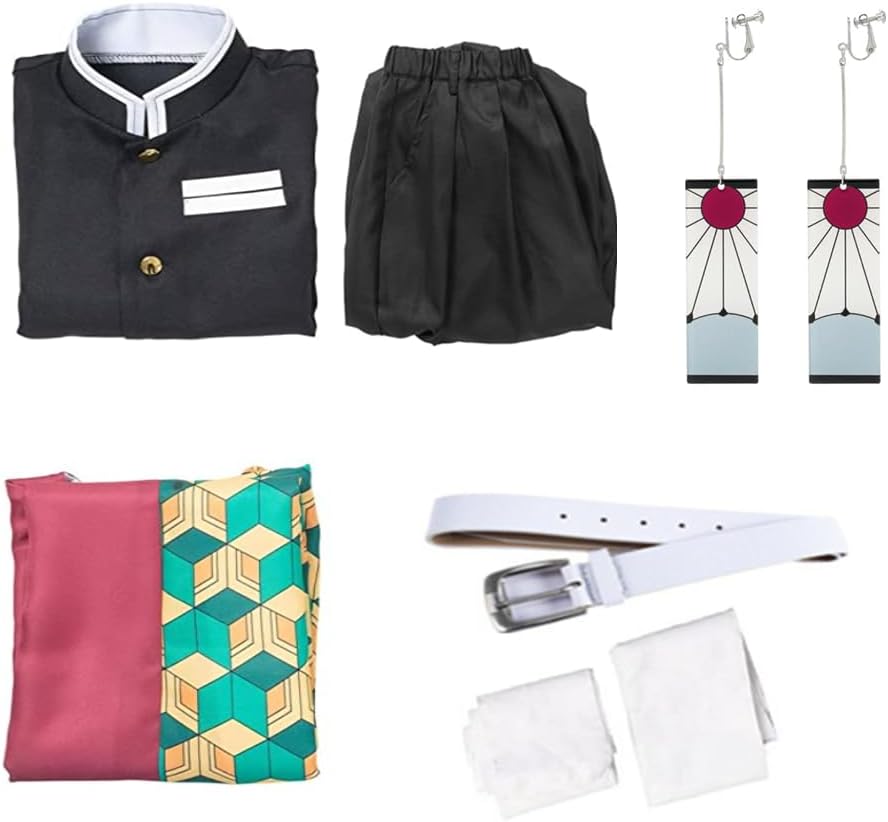 Anime Cosplay Adult Costume Halloween Cloak Kimono Accessories Set Outfit - Image 6