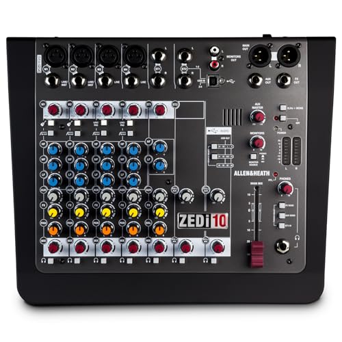 Allen & Heath ZED 10 ミキサー Allen & Heath ZEDi-10FX アナログミキサー｜FULL-TEN