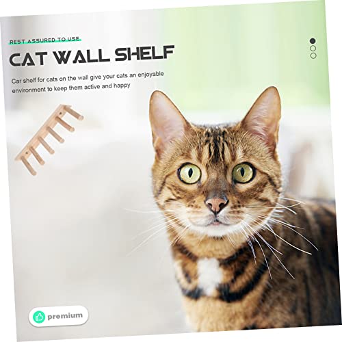 DOITOOL 4 Peças De Degraus De Parede Para Gatos Móveis De Parede Para Gatos Prateleira De Brinquedos