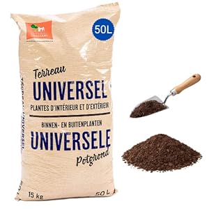 La Plaine Chassart – Universele Potgrond 50L – Oppotten van alle Soorten Binnen en Buitenplanten – Aarde voor Tuin…