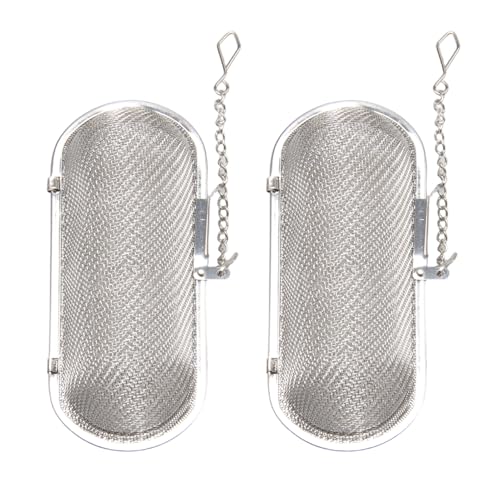 2PCS Boule à Thé Et Passoire à Epices, Infuseur à Thé, Passoire à Thé, Filtre à Thé pour Herbes et Épices, Facile à Utiliser et Nettoyer, Idéal pour la Cuisine et la Préparation de Tisanes