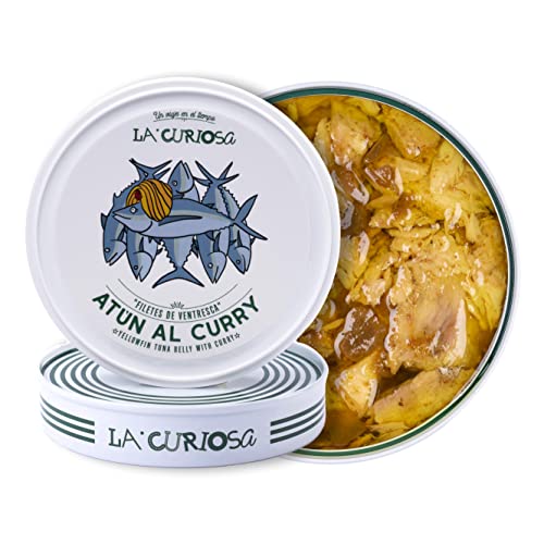 Pack de 2 latas de Filetes de Ventresca al Curry